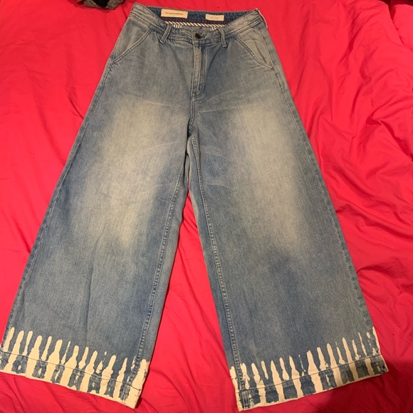 Pilcro and the Letterpress Denim - Pilcro and The Letterpress Wide Leg Jean